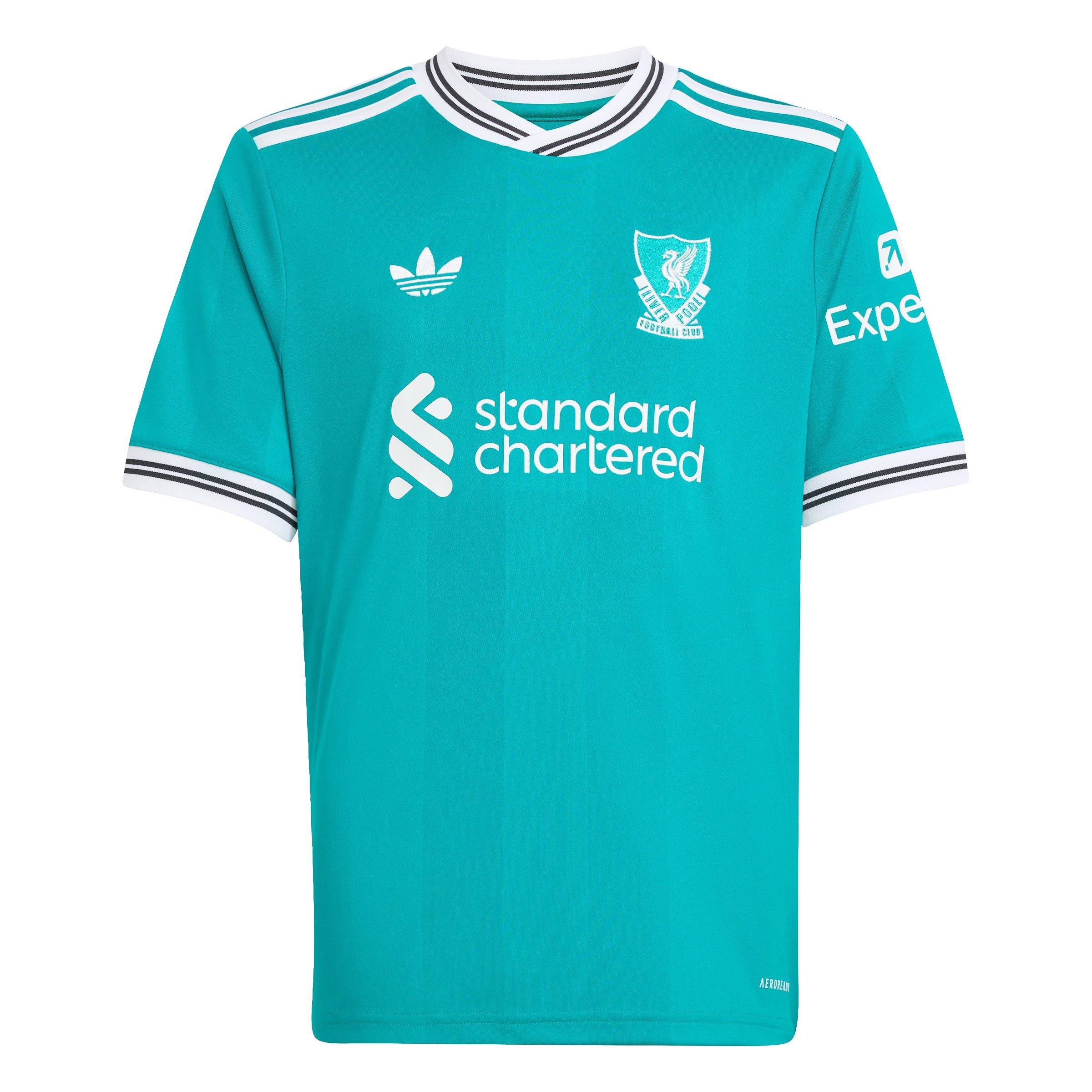 Vert - adidas - Liverpool Third Shirt 2025 2026 Juniors - 1