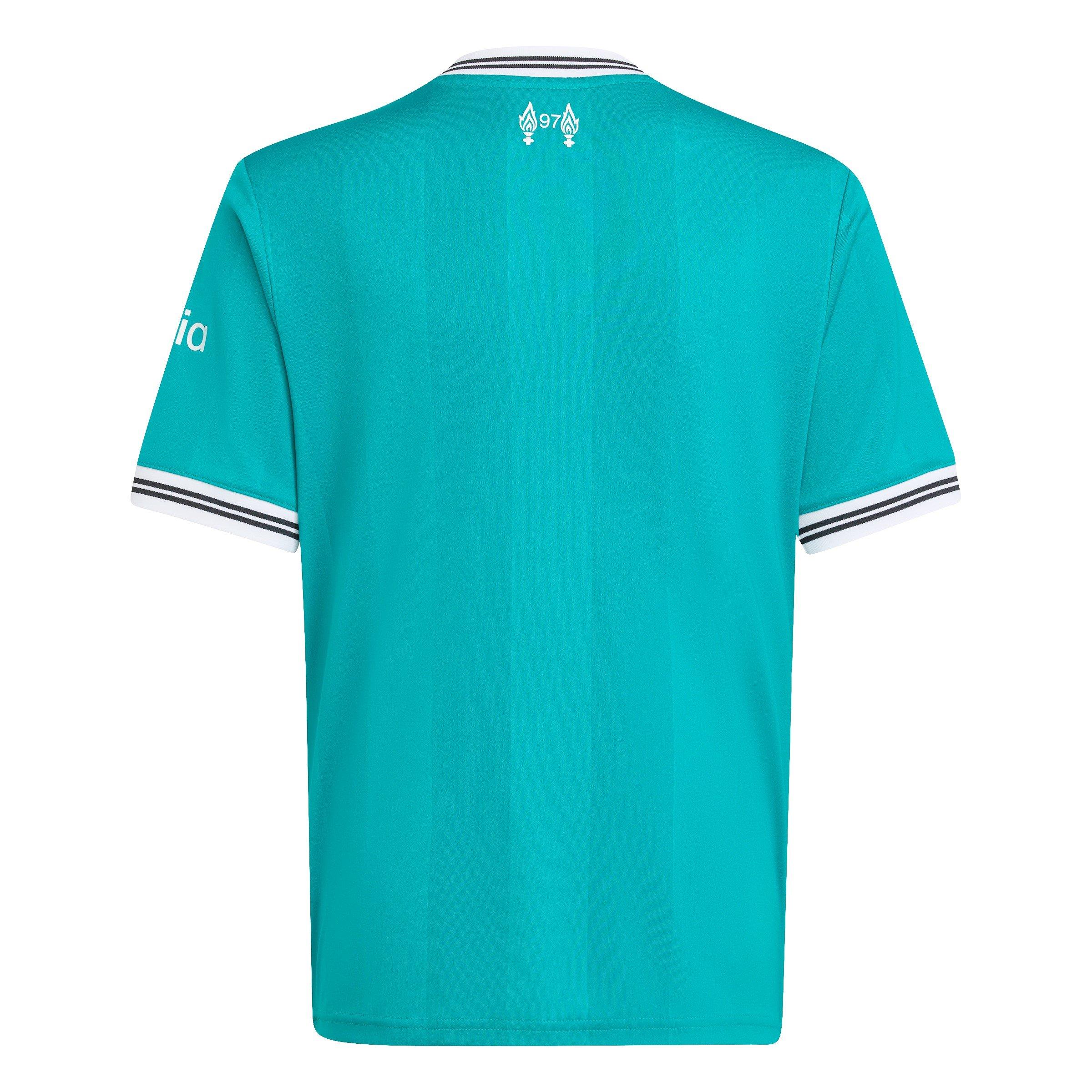 Vert - adidas - Liverpool Third Shirt 2025 2026 Juniors - 2