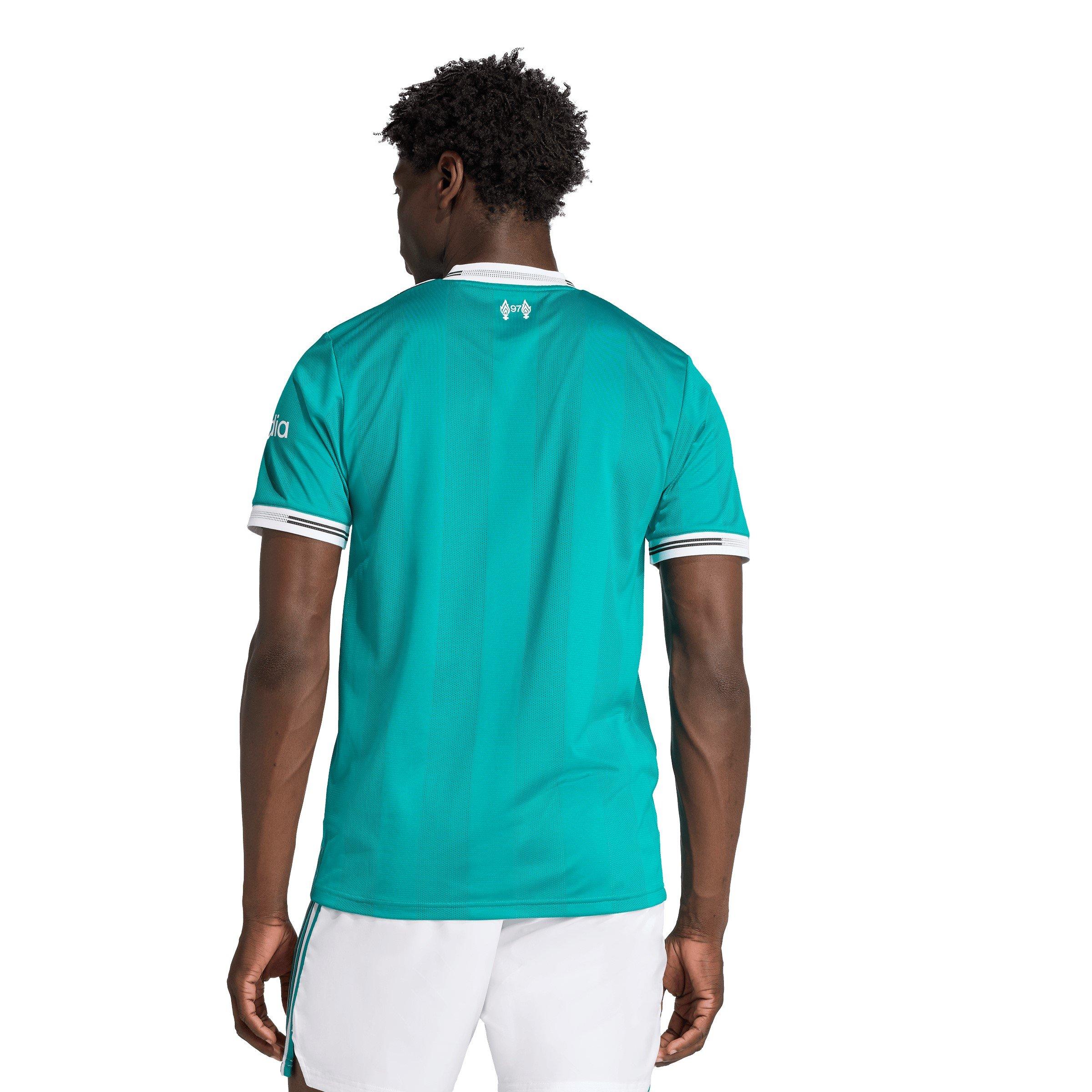 Zelena - adidas - Liverpool Third AEROREADY Short Sleeve 2025/26 Football Shirt - 4