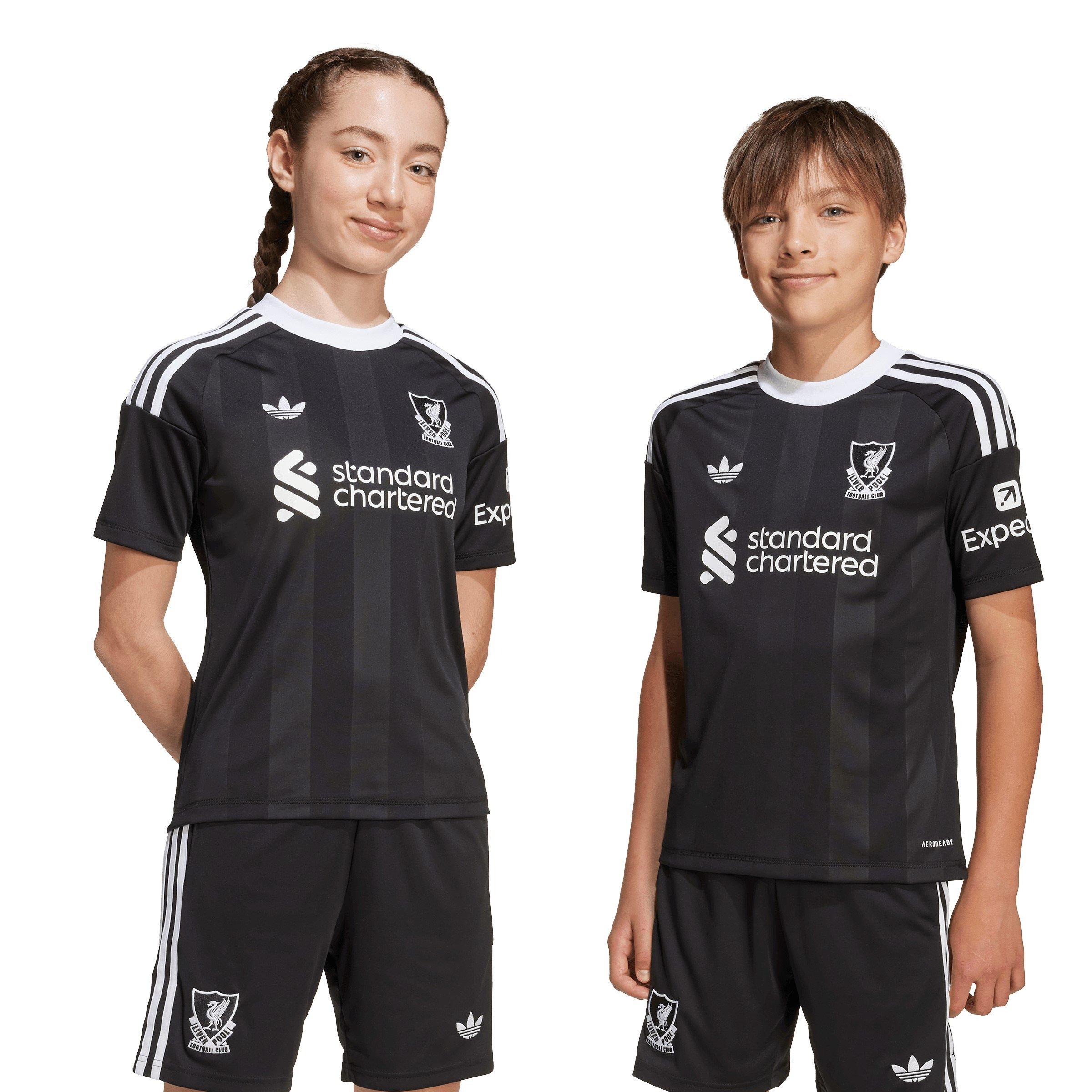 Noir - adidas - Liverpool Goalkeeper Third Shirt 2025 2026 Juniors - 3