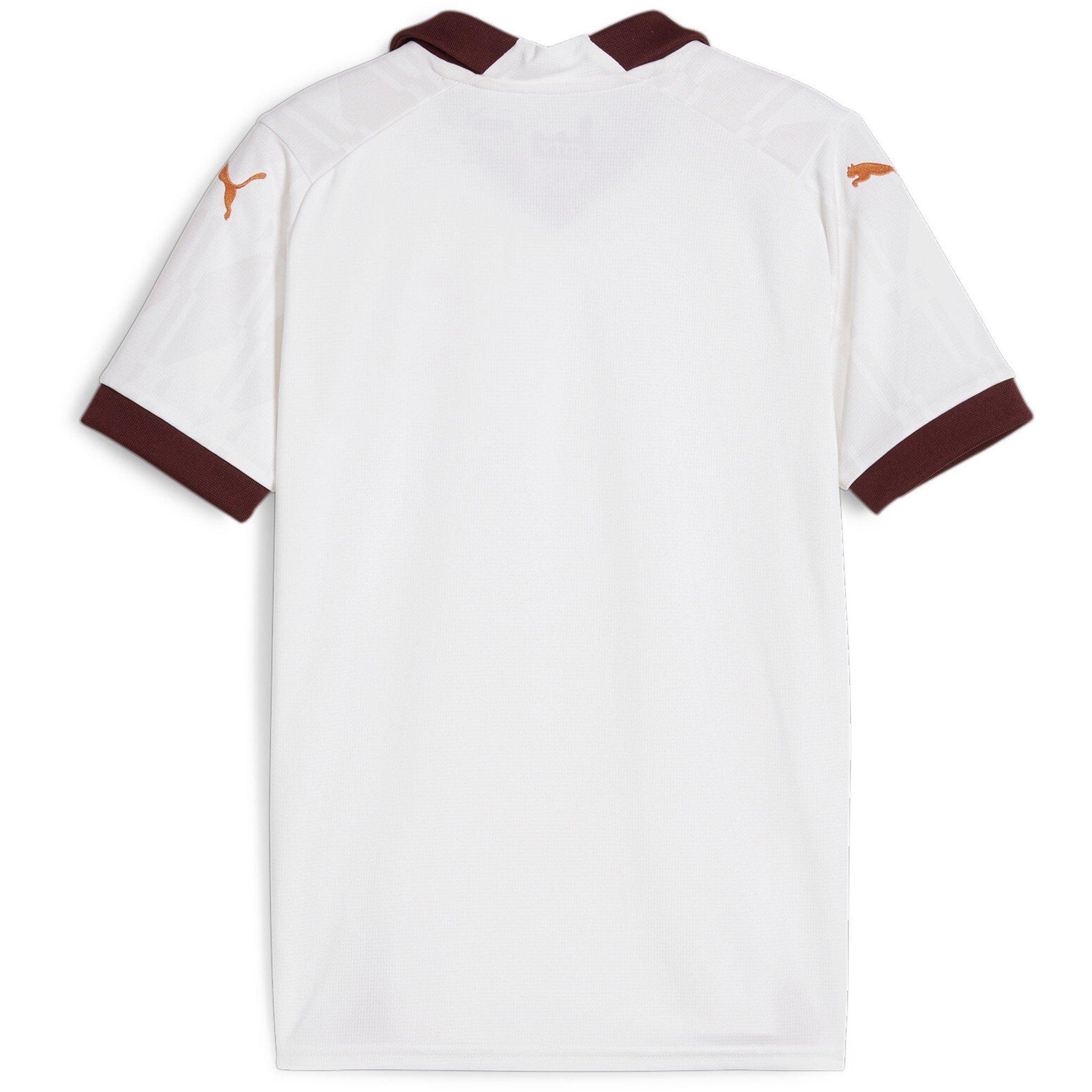 Weiß/Bronze - Puma - Manchester City Away Shirt 2023 2024 Juniors - 5