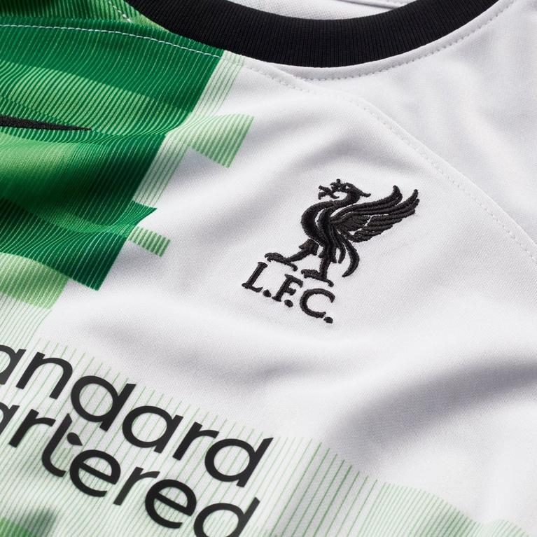 Blanc/Vert - Nike - Liverpool Away Minikit 2023 2024 Infants - 12