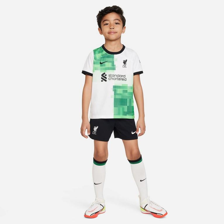 Blanc/Vert - Nike - Liverpool Away Minikit 2023 2024 Infants - 3