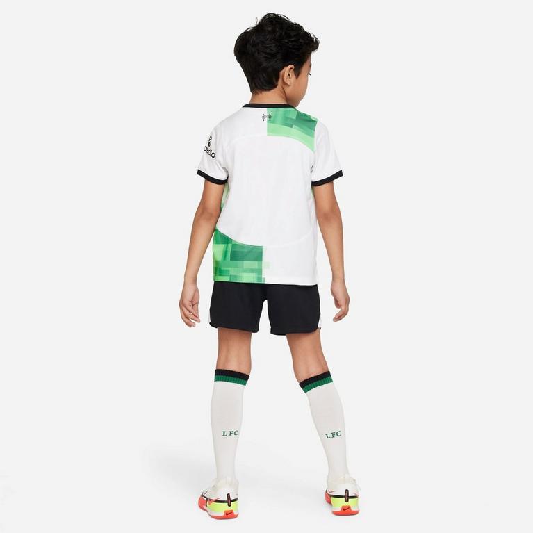 Blanc/Vert - Nike - Liverpool Away Minikit 2023 2024 Infants - 4
