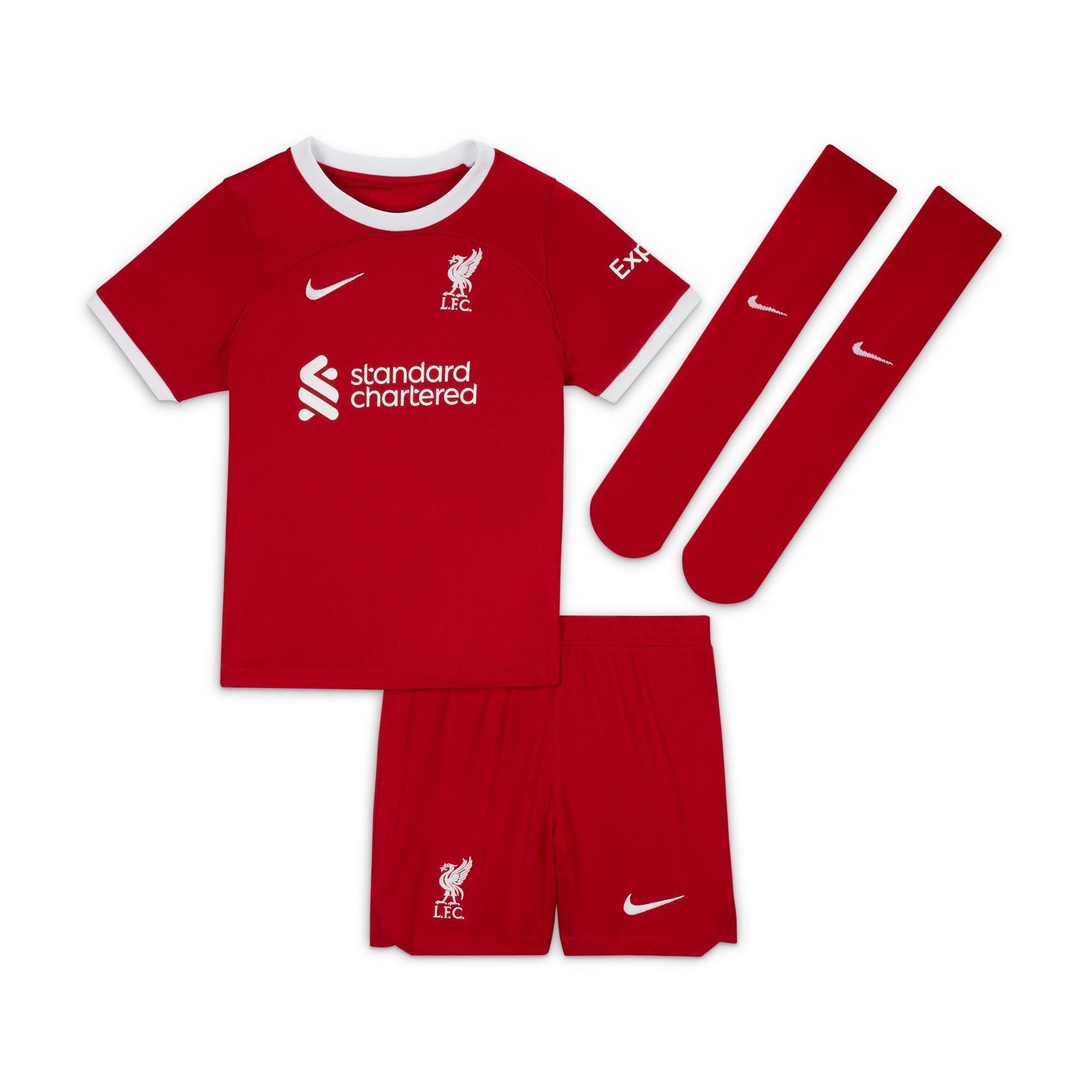 Vermelho - Nike - Liverpool Home Minikit 2023 2024 Infants - 1