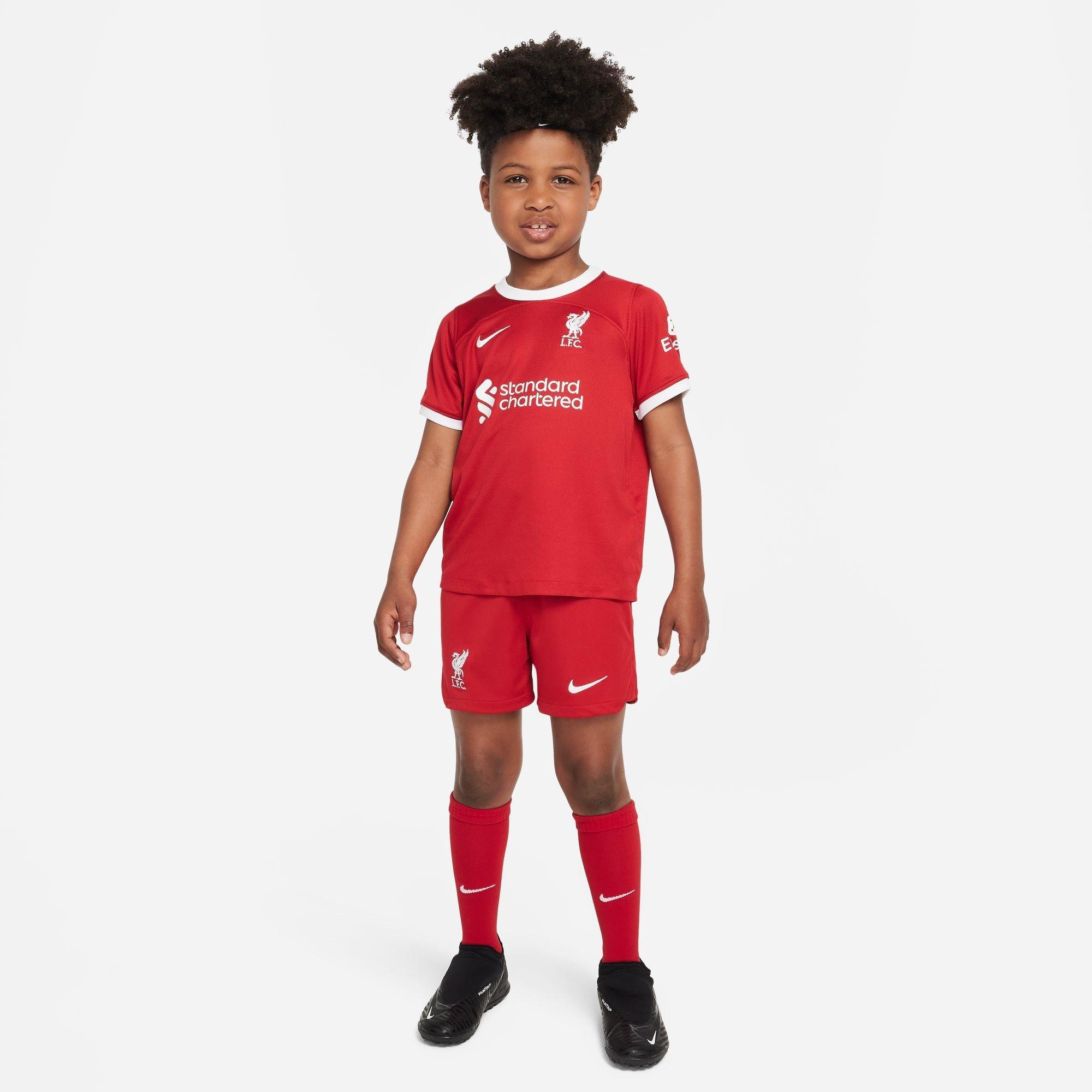 Vermelho - Nike - Liverpool Home Minikit 2023 2024 Infants - 3