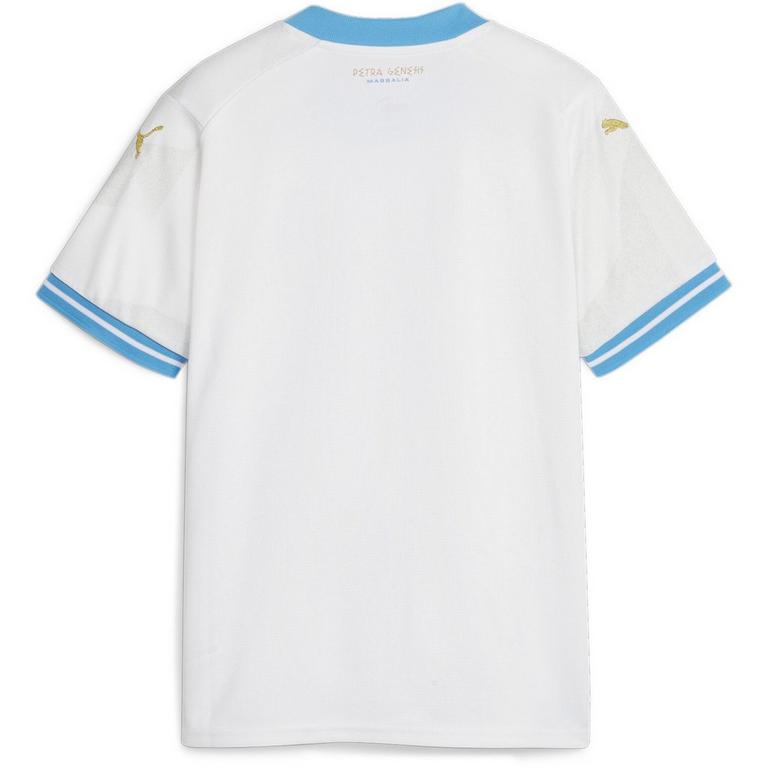 Blanc - Puma - Olympique De Marseille Home Shirt 2023 2024 Juniors - 6