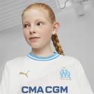 Blanc - Puma - Olympique De Marseille Home Shirt 2023 2024 Juniors - 3