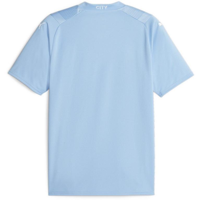 Bleu/Blanc - Puma - Manchester City Home Shirt 2023 2024 Adults - 7