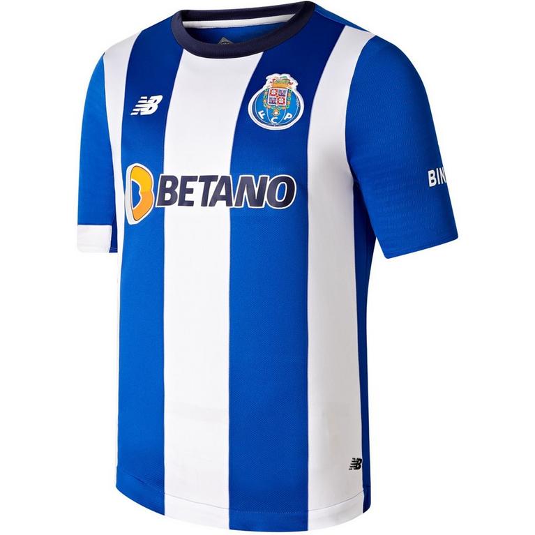 Bleu/Blanc - New Balance - NB Porto Home Shirt 2023 2024 Adults - 2