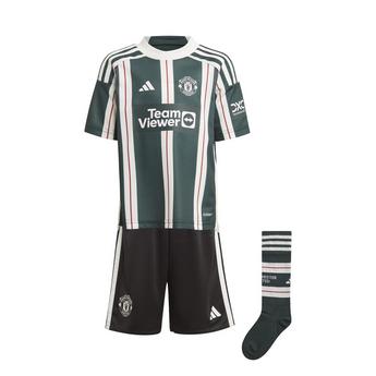 adidas Manchester United Away Mini Kit 2023 2024 Infants