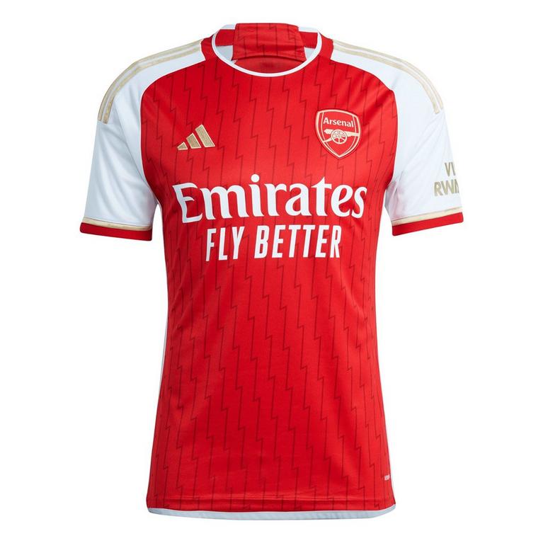 Rot/Weiß - adidas - Arsenal Home Shirt 2023 2024 Adults - 1