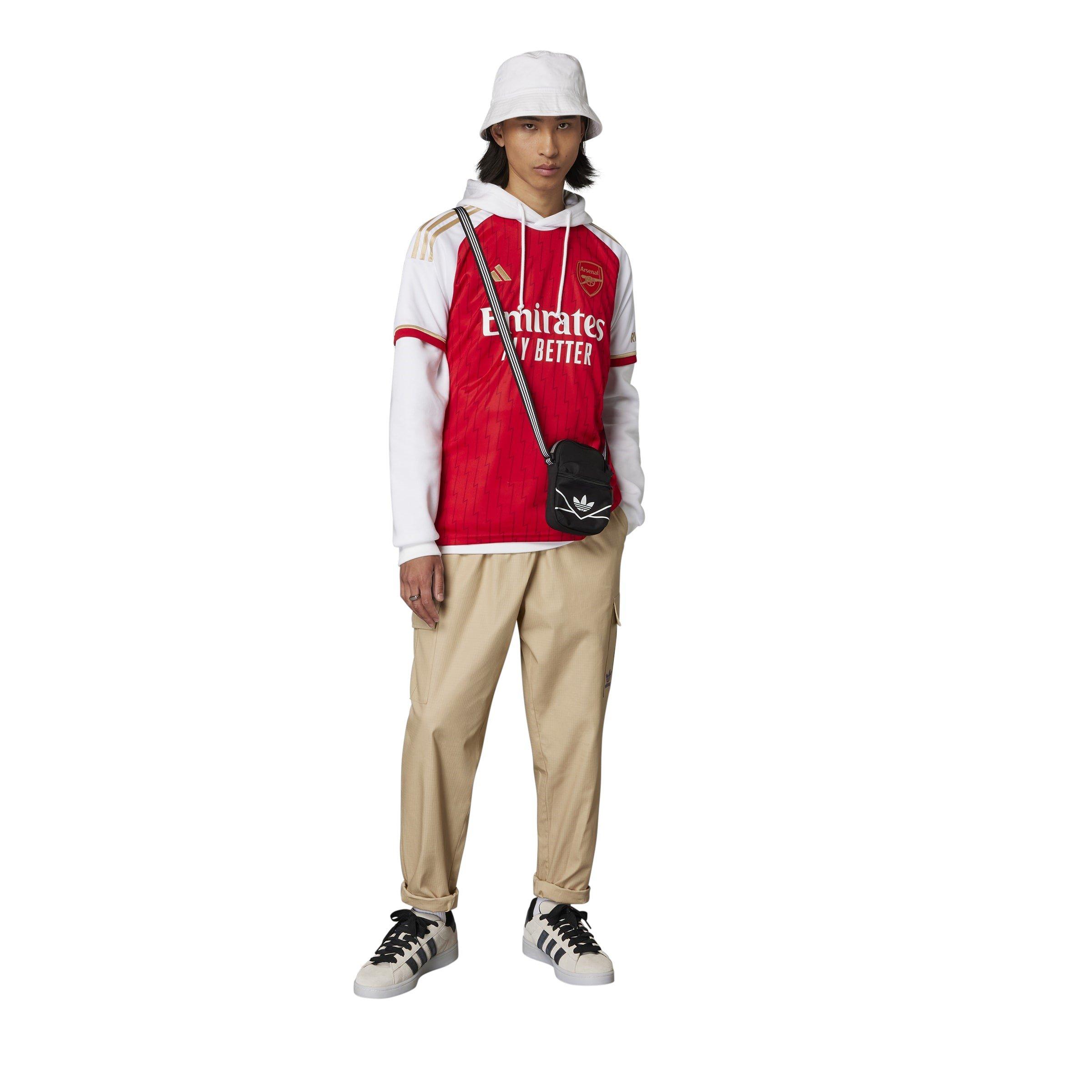 Rouge/blanc - adidas - Arsenal Home Shirt 2023 2024 Adults - 12