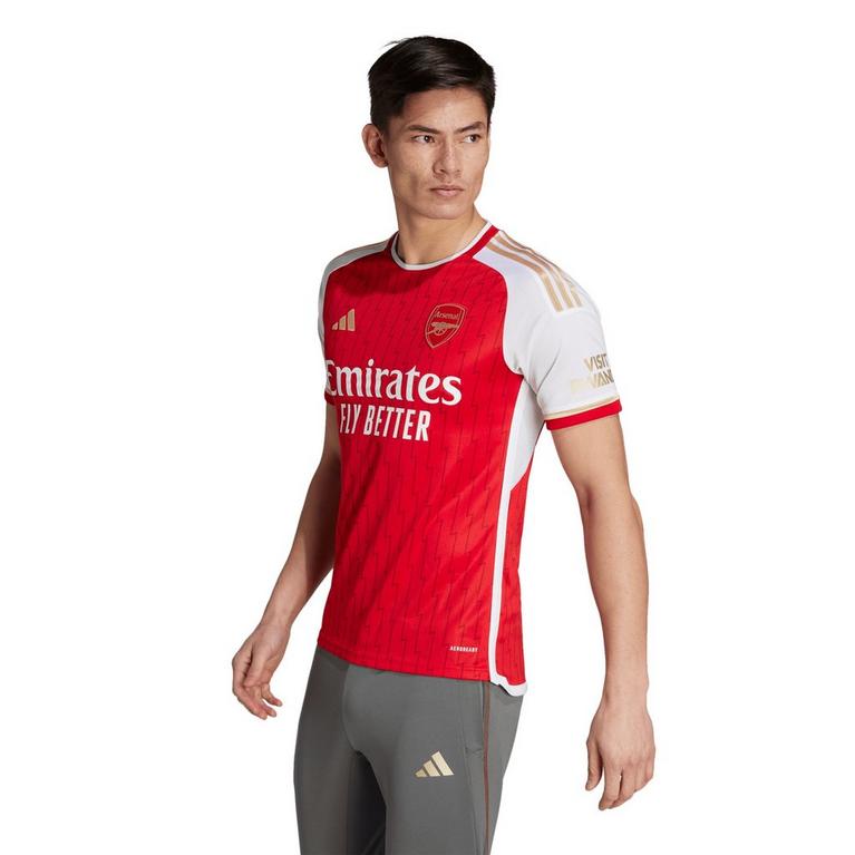 Rot/Weiß - adidas - Arsenal Home Shirt 2023 2024 Adults - 3