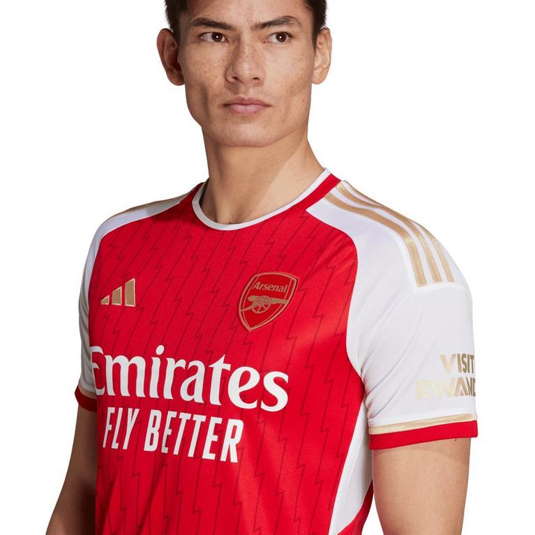 Rot/Weiß - adidas - Arsenal Home Shirt 2023 2024 Adults - 6