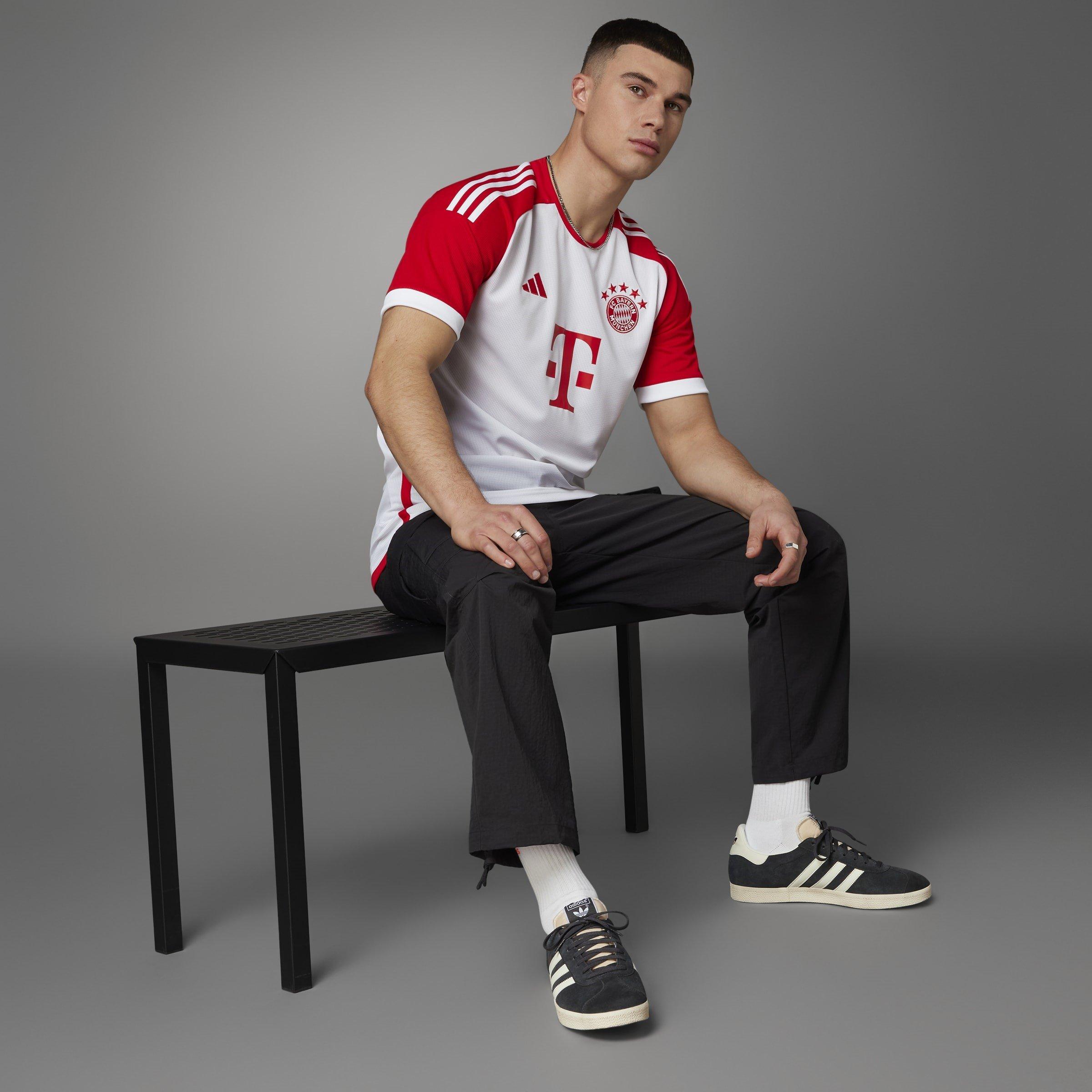 Wit/Rood - adidas - FC Bayern Authentic Kit 2023 2024 Adults - 14