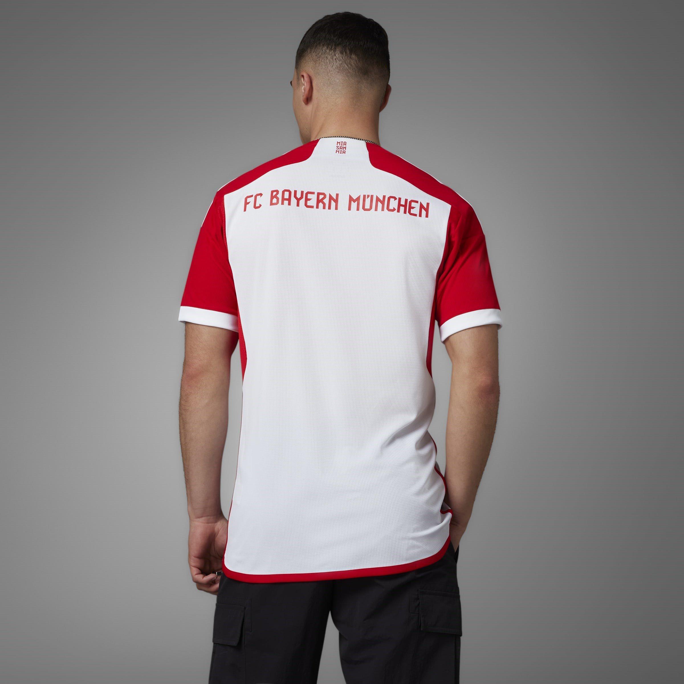 Wit/Rood - adidas - FC Bayern Authentic Kit 2023 2024 Adults - 9