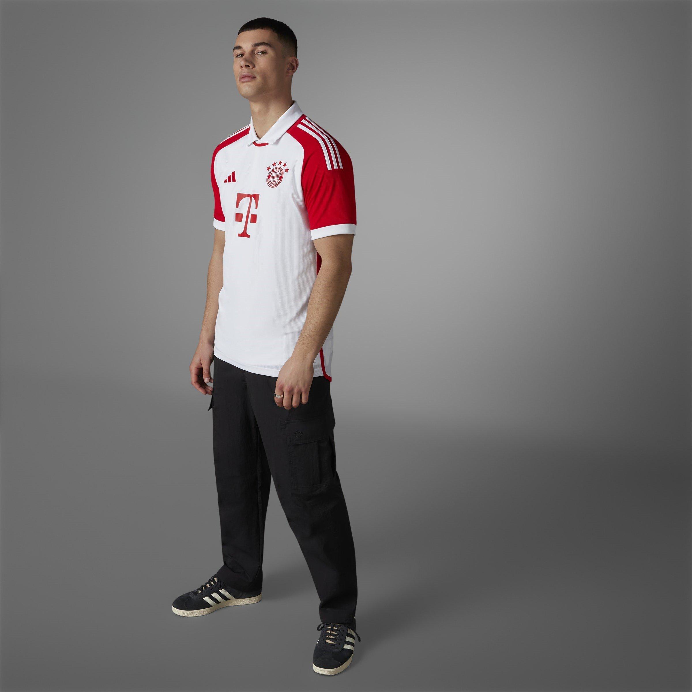 Wit/Rood - adidas - FC Bayern Authentic Kit 2023 2024 Adults - 10