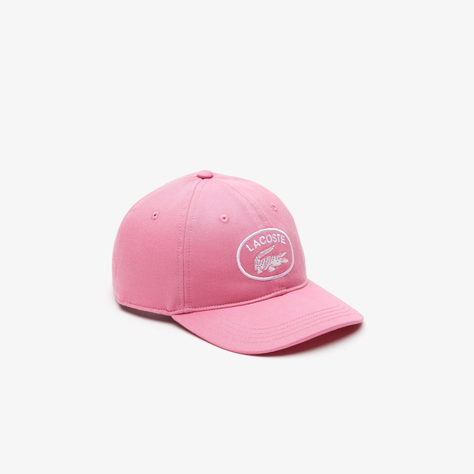 Reseda Pink - Lacoste - Unisex Kids' Eyelets Baseball Caps - 2