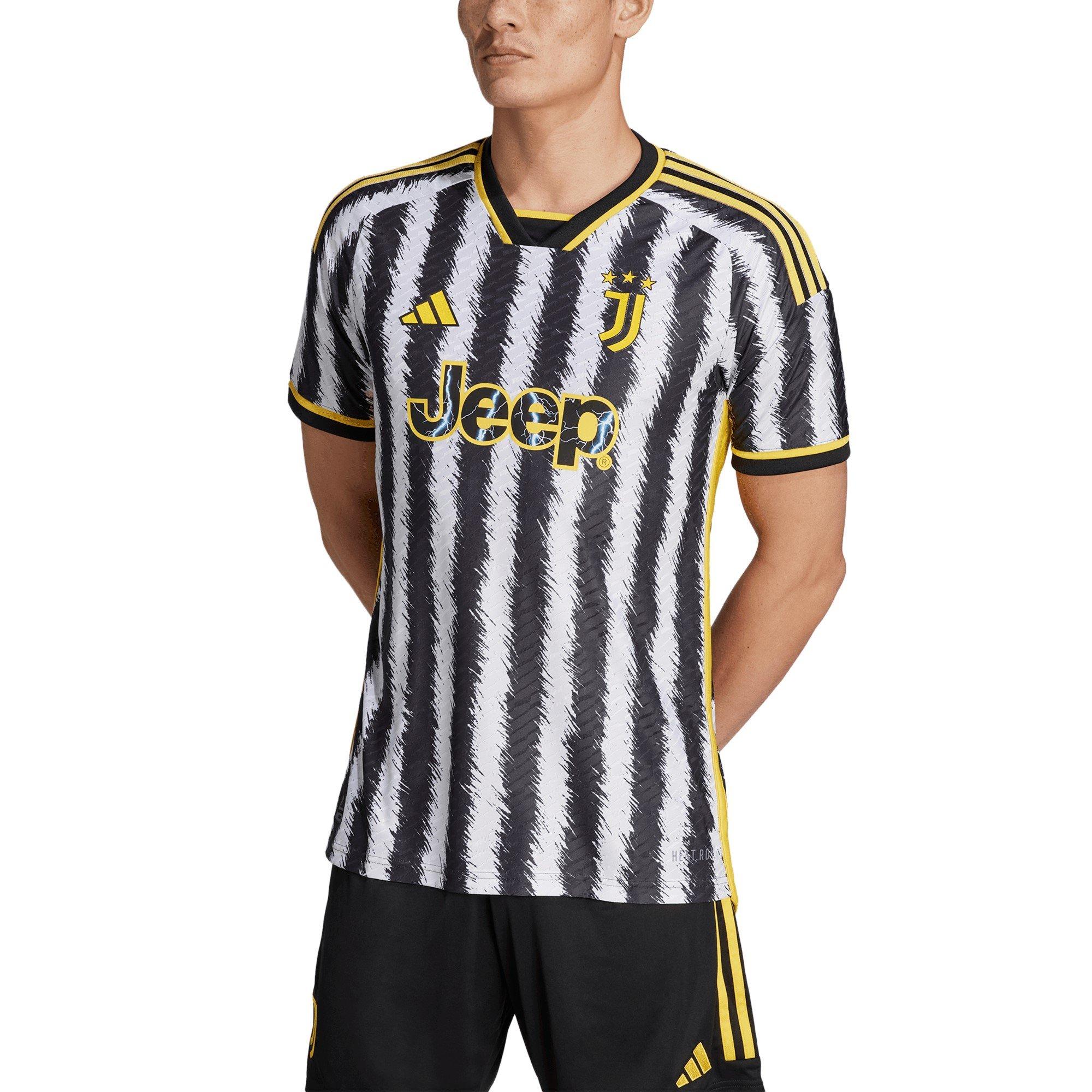 Zwart/Wit - adidas - Juventus Authentic Home Shirt 2023 2024 Adults - 4