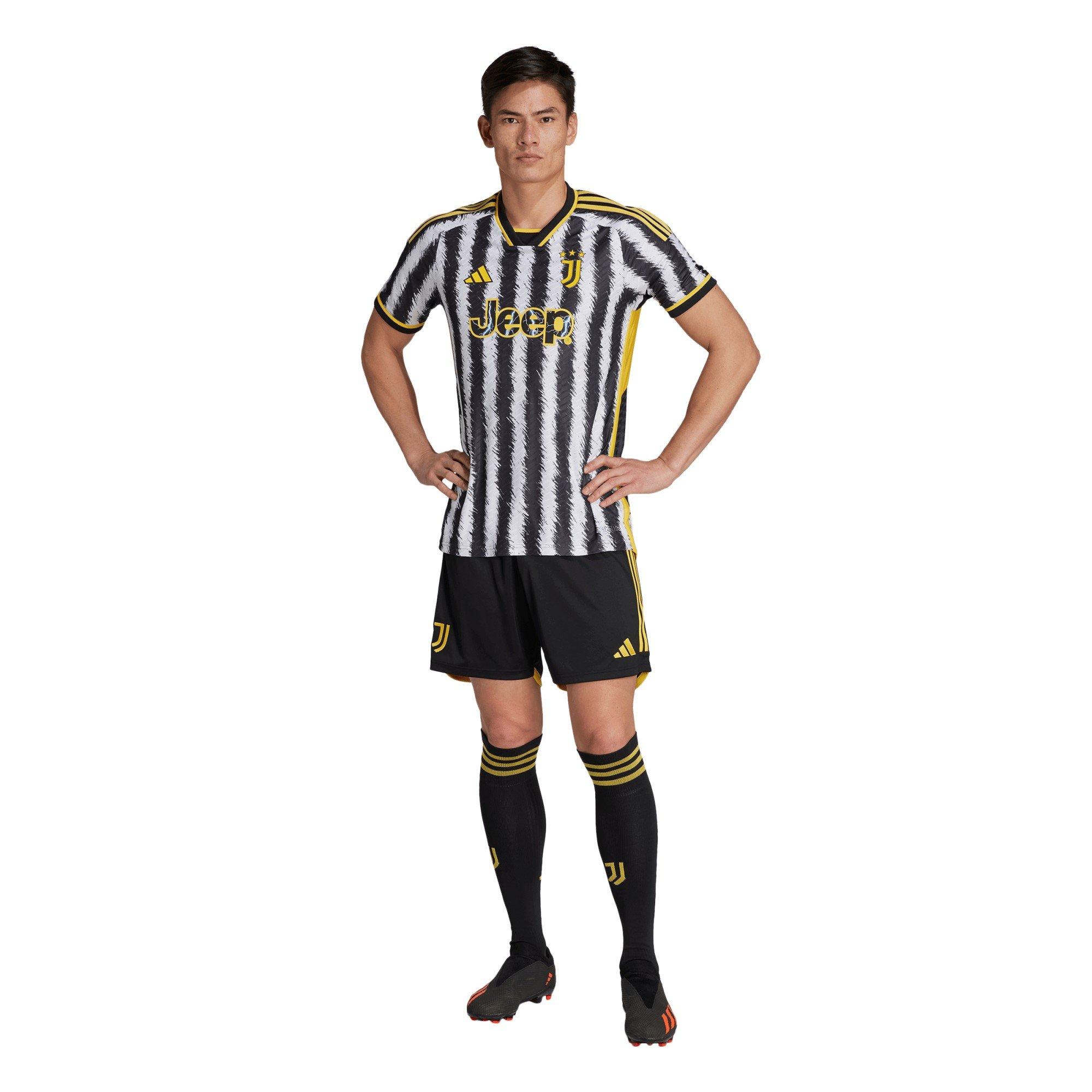 Zwart/Wit - adidas - Juventus Authentic Home Shirt 2023 2024 Adults - 8