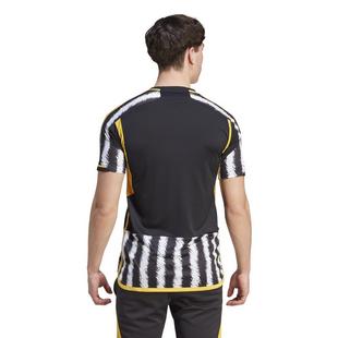 Black/White - adidas - Juventus Home Shirt 2023 2024 Adults - 4