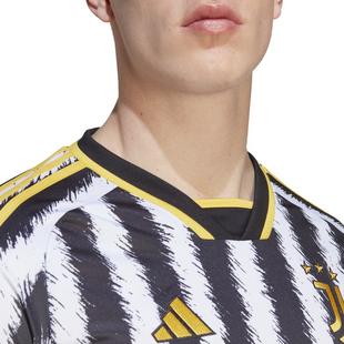 Black/White - adidas - Juventus Home Shirt 2023 2024 Adults - 7