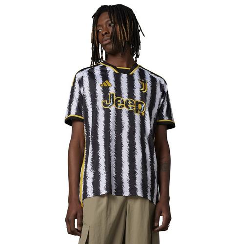 Black/White - adidas - Juventus Home Shirt 2023 2024 Adults - 8