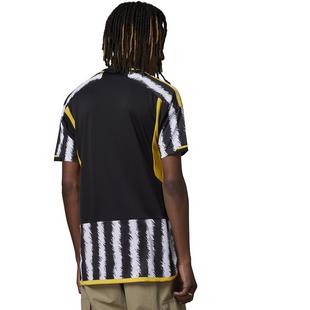 Black/White - adidas - Juventus Home Shirt 2023 2024 Adults - 9
