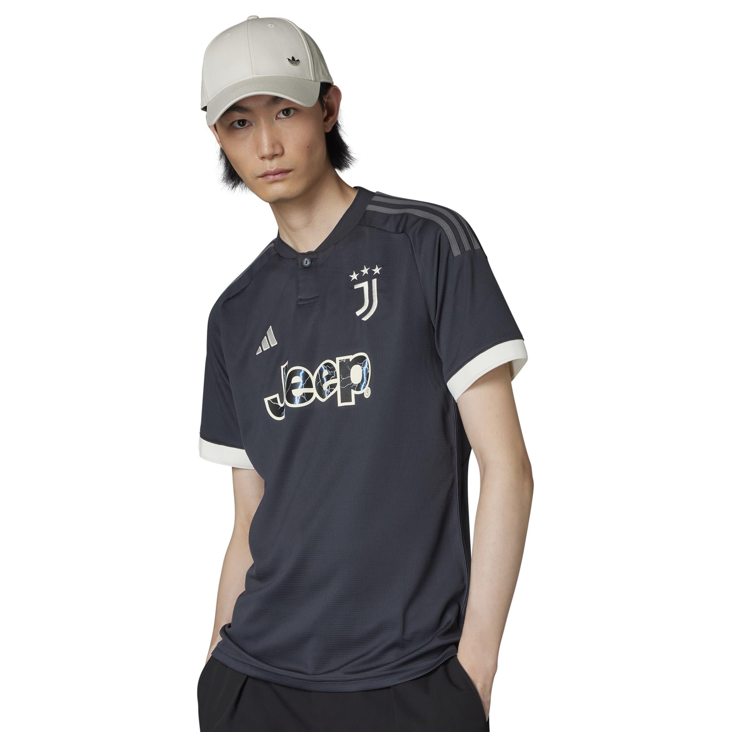 Carbon/White - adidas - Juventus Third Shirt 2023 2024 Adults - 8