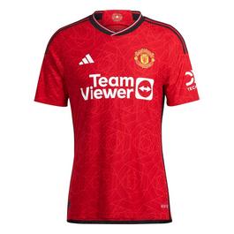 adidas poleron Manchester United Authentic Home Shirt 2023 2024 Adults
