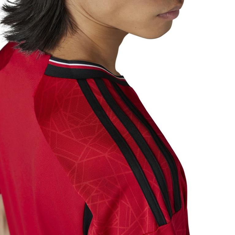 Team Rot - adidas - Manchester United Home Shirt 2023 2024 Adults - 13