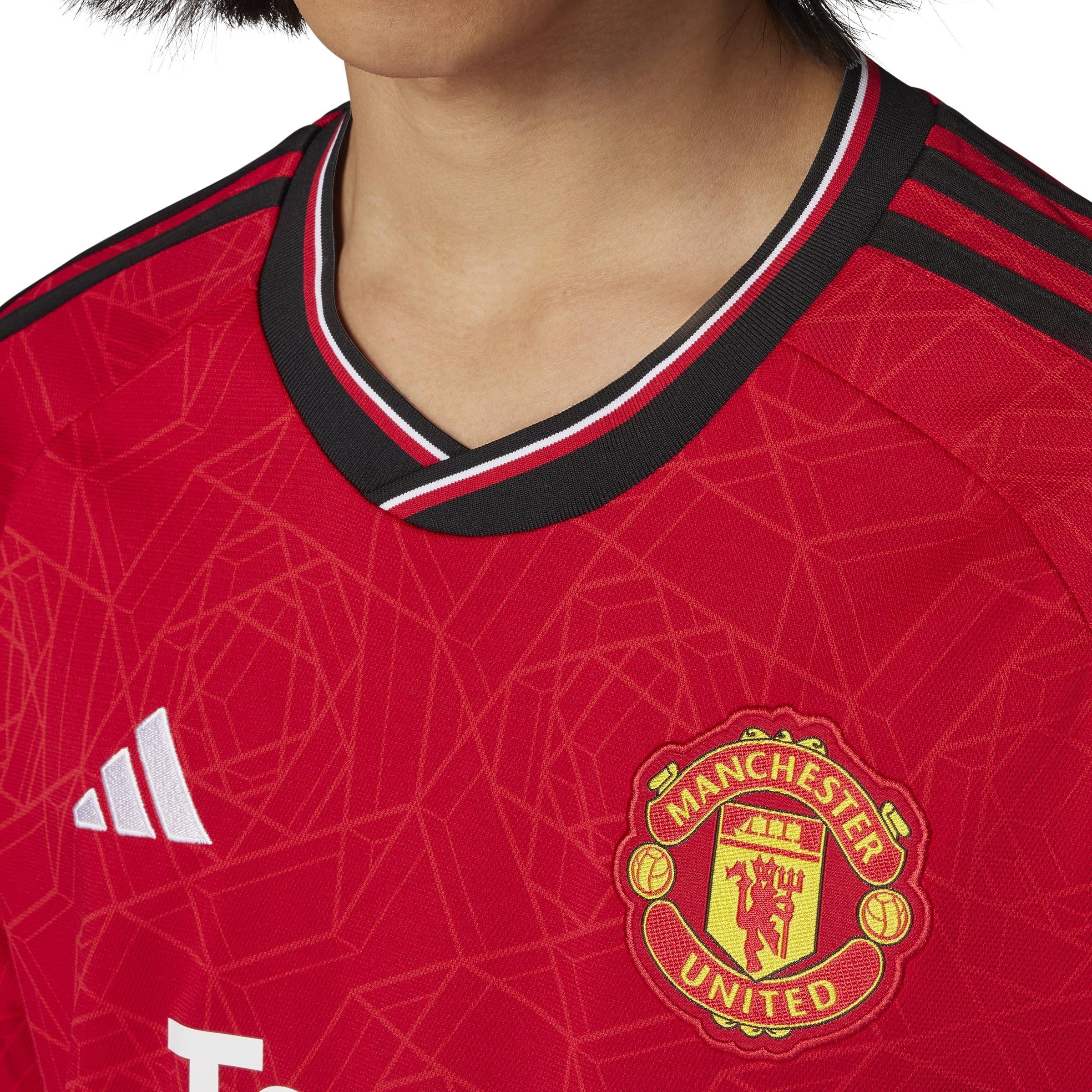 Équipe Rouge - adidas - Manchester United Home Shirt 2023 2024 Adults - 16