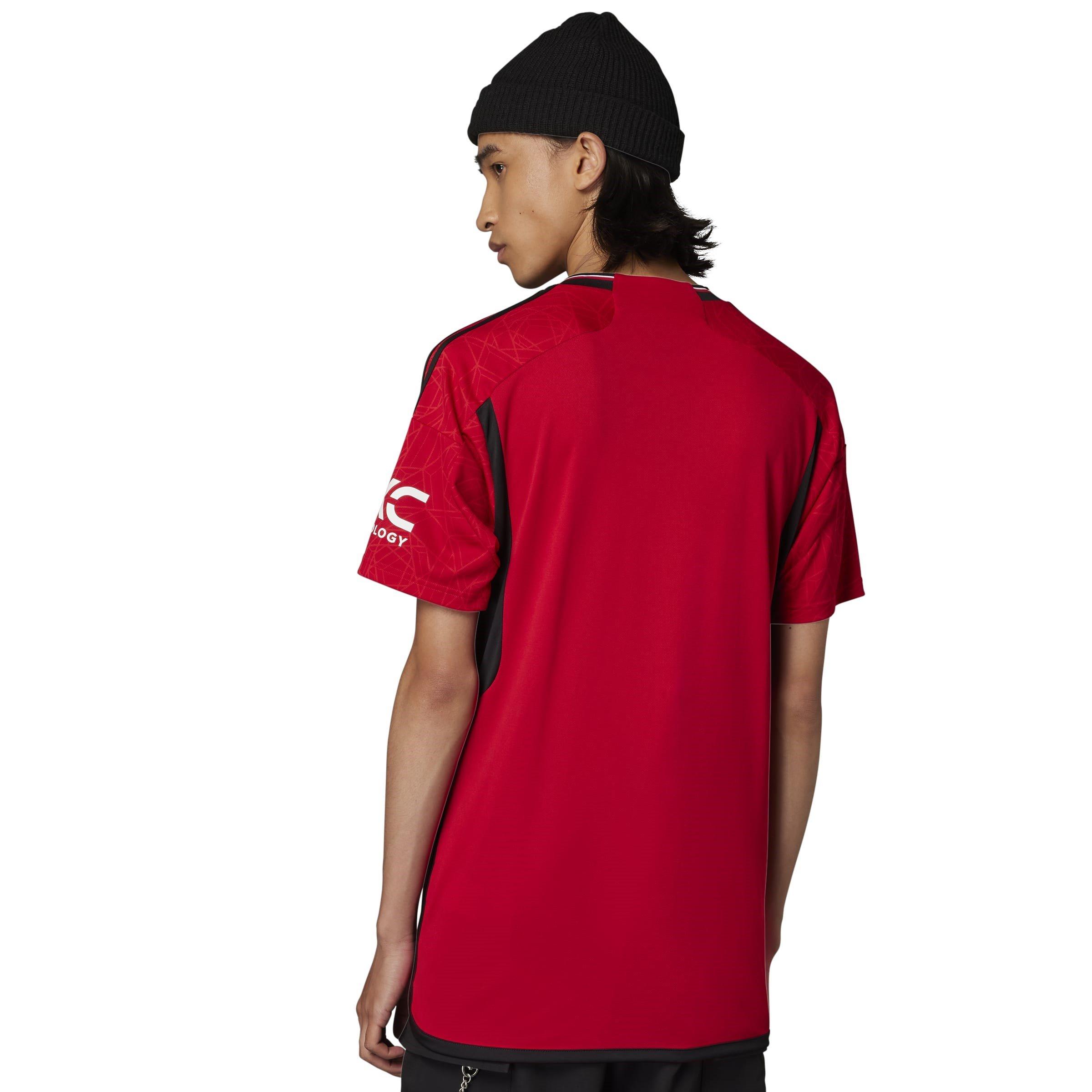 Équipe Rouge - adidas - Manchester United Home Shirt 2023 2024 Adults - 10