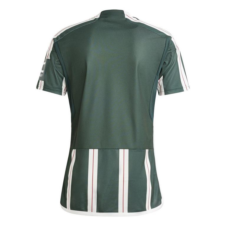 Vert/Blanc - adidas - Manchester United Away Shirt 2023 2024 Adults - 11