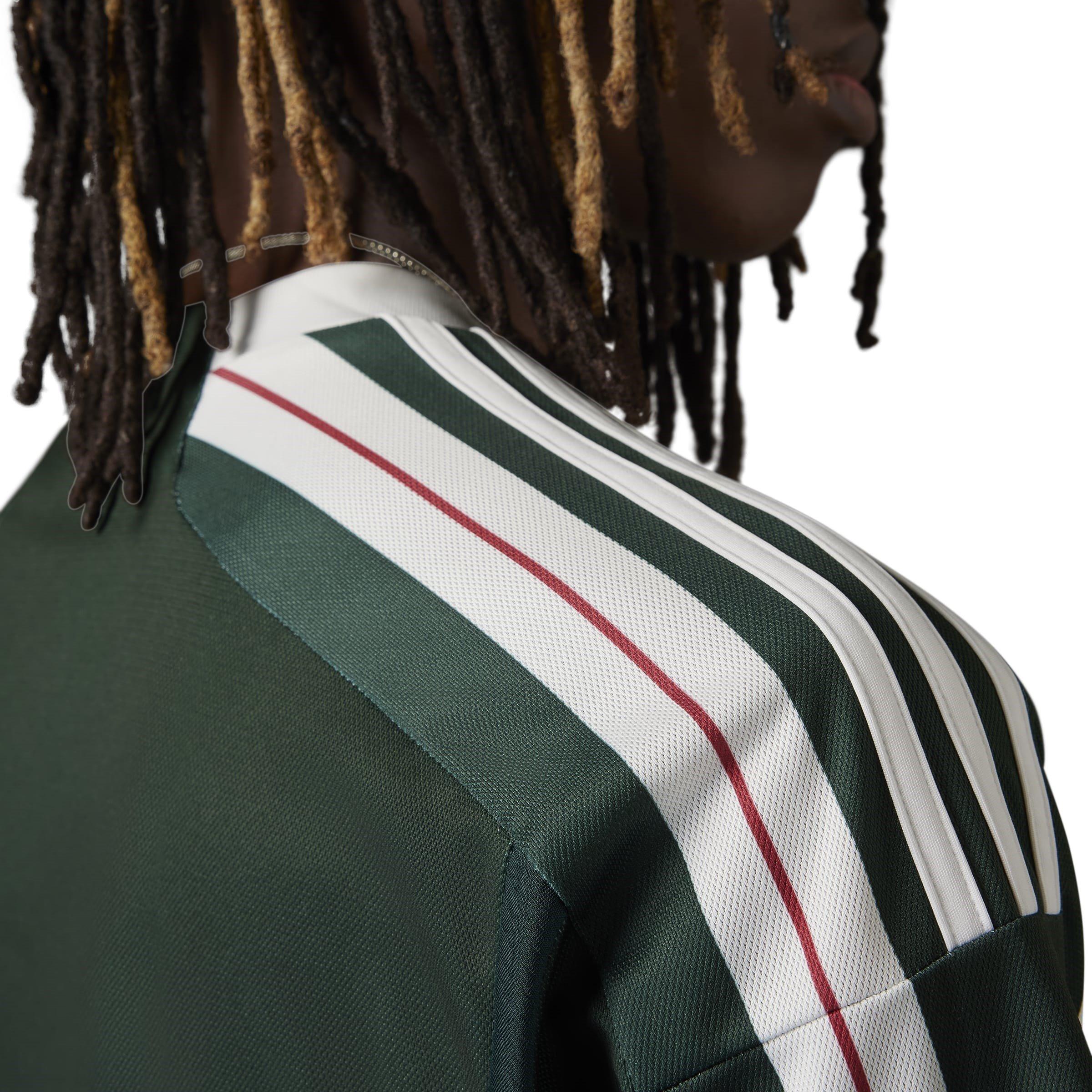 Green/White - adidas - Manchester United Away Shirt 2023 2024 Adults - 12