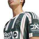 Vert/Blanc - adidas - Manchester United Away Shirt 2023 2024 Adults - 6