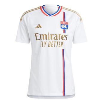 adidas Olympique Lyonnais Home Shirt 2023 2024 Adults
