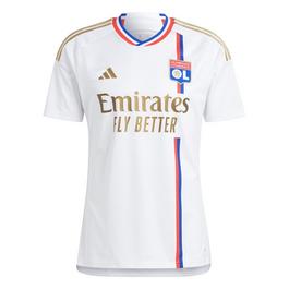 adidas poleron Olympique Lyonnais Home Shirt 2023 2024 Adults