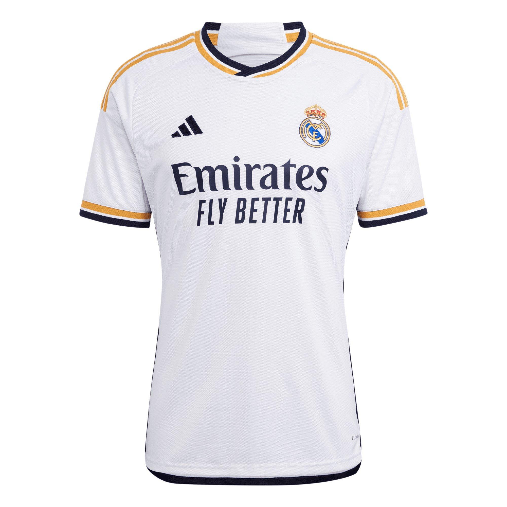 adidas Real Madrid Home Shirt 2023 2024 Adults Thuisreplica