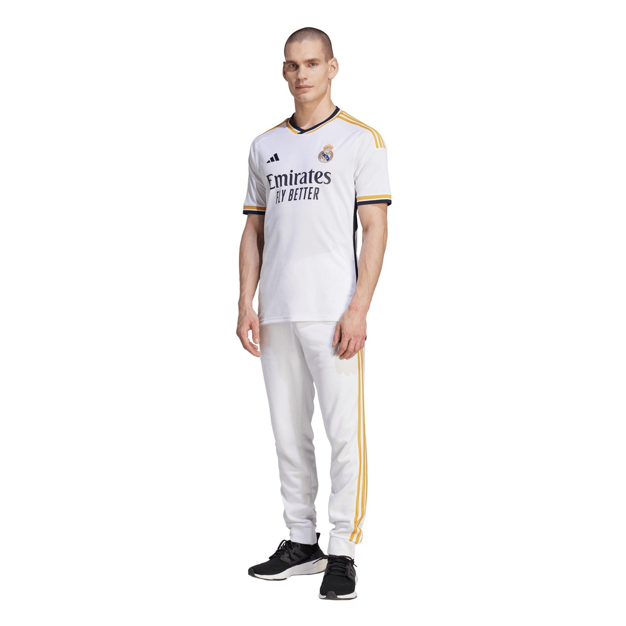 Hvid/Guld - adidas - Real Madrid Home Shirt 2023 2024 Adults - 7