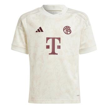 adidas Bayern Munich Third Shirt 2023 2024 Juniors