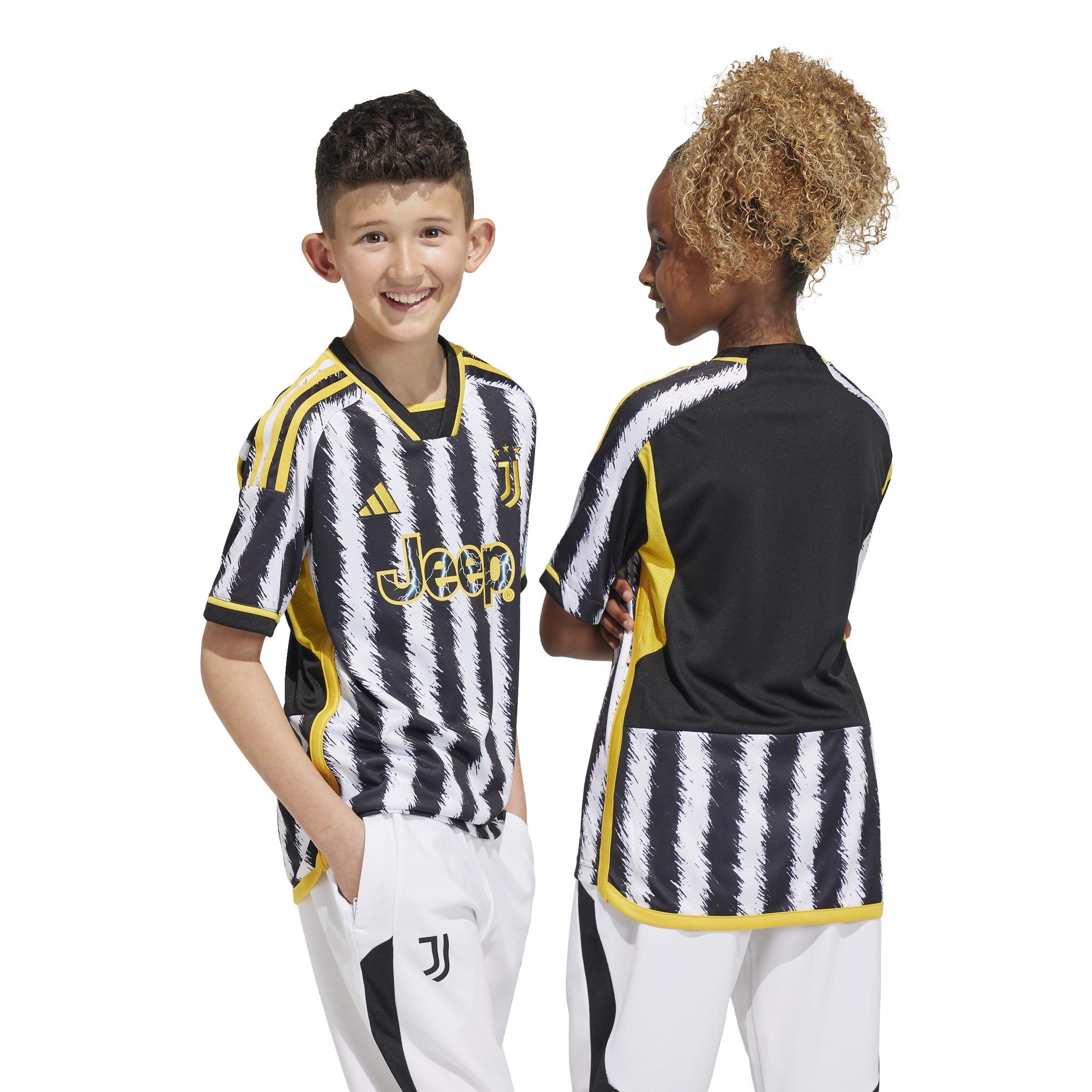 Nero/Bianco - adidas - Juventus Home Shirt 2023 2024 Juniors - 4