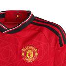 Team Rot - adidas - Manchester United Home Shirt 2023 2024 Juniors - 4