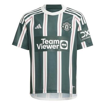 adidas Manchester United Away Shirt 2023 2024 Junior