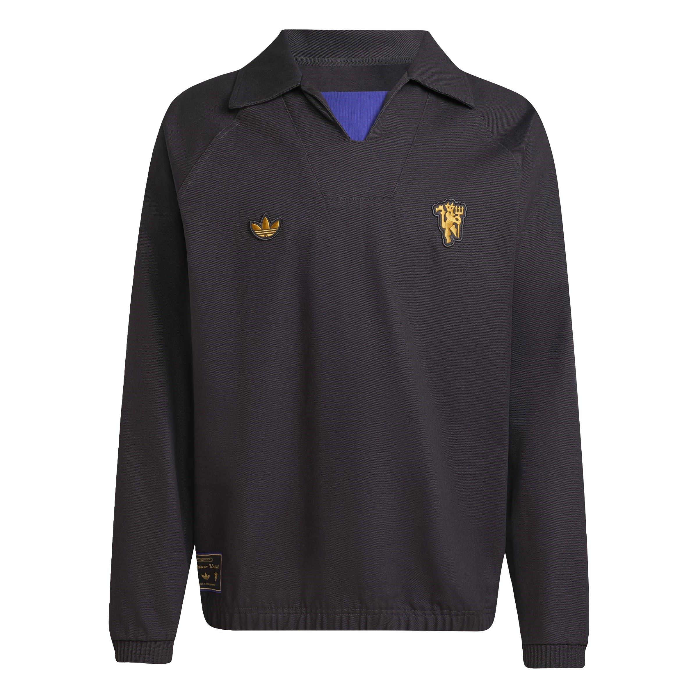 Preto - adidas - Manchester United Icons Drill Top Mens - 1