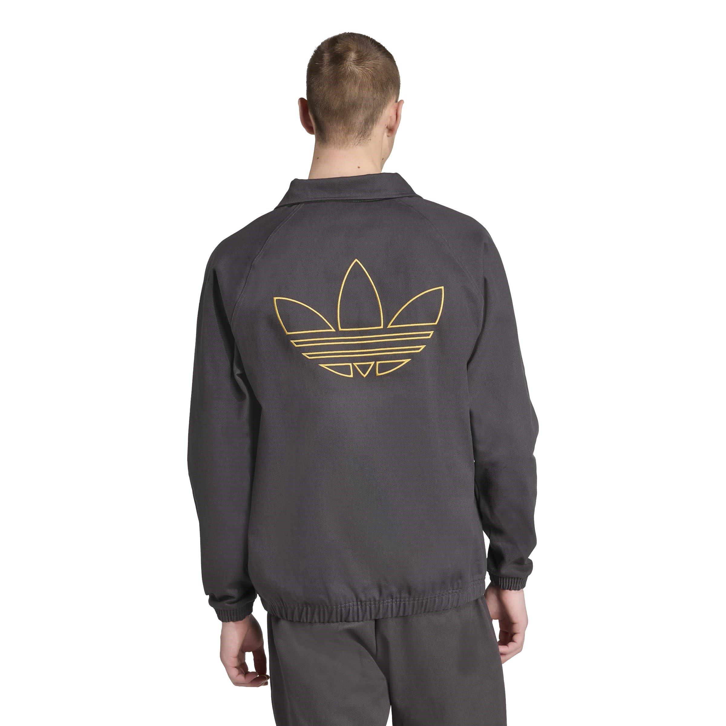 Black - adidas - Manchester United Icons Drill Top Mens - 3