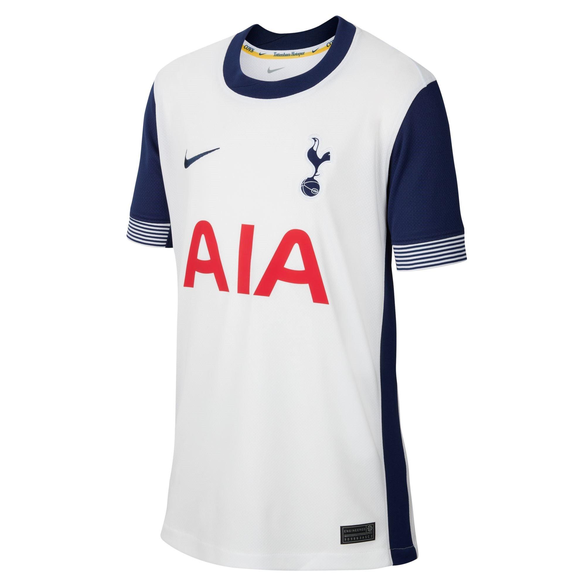 White - Nike - Tottenham Hotspur Home Shirt 2024 2025 Juniors - 1