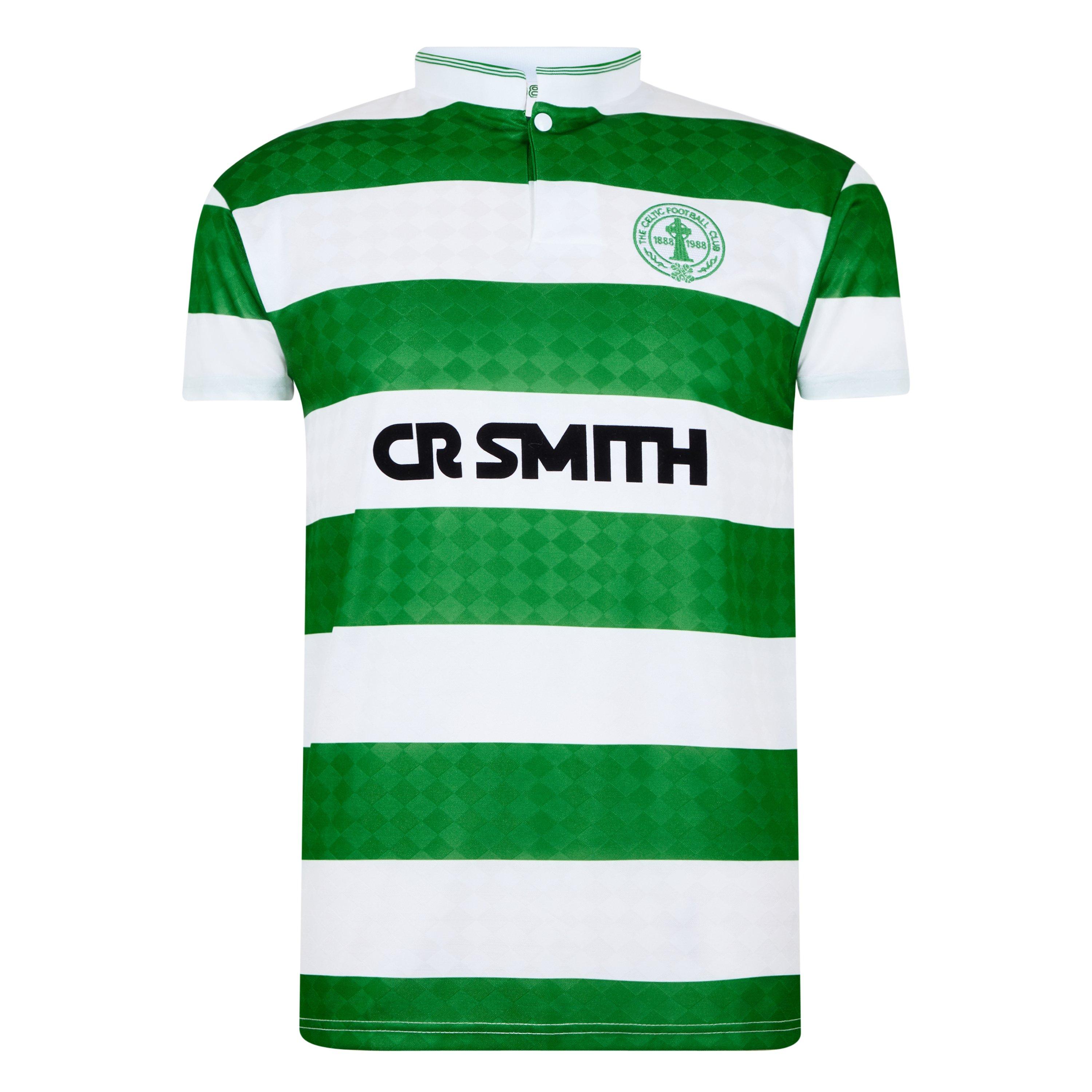 ウェア CELTIC 1988 L/S Soccer  Uniform Team | Celtic Retro Home Shirt 1988 Adults | Licensed Retro Shirts