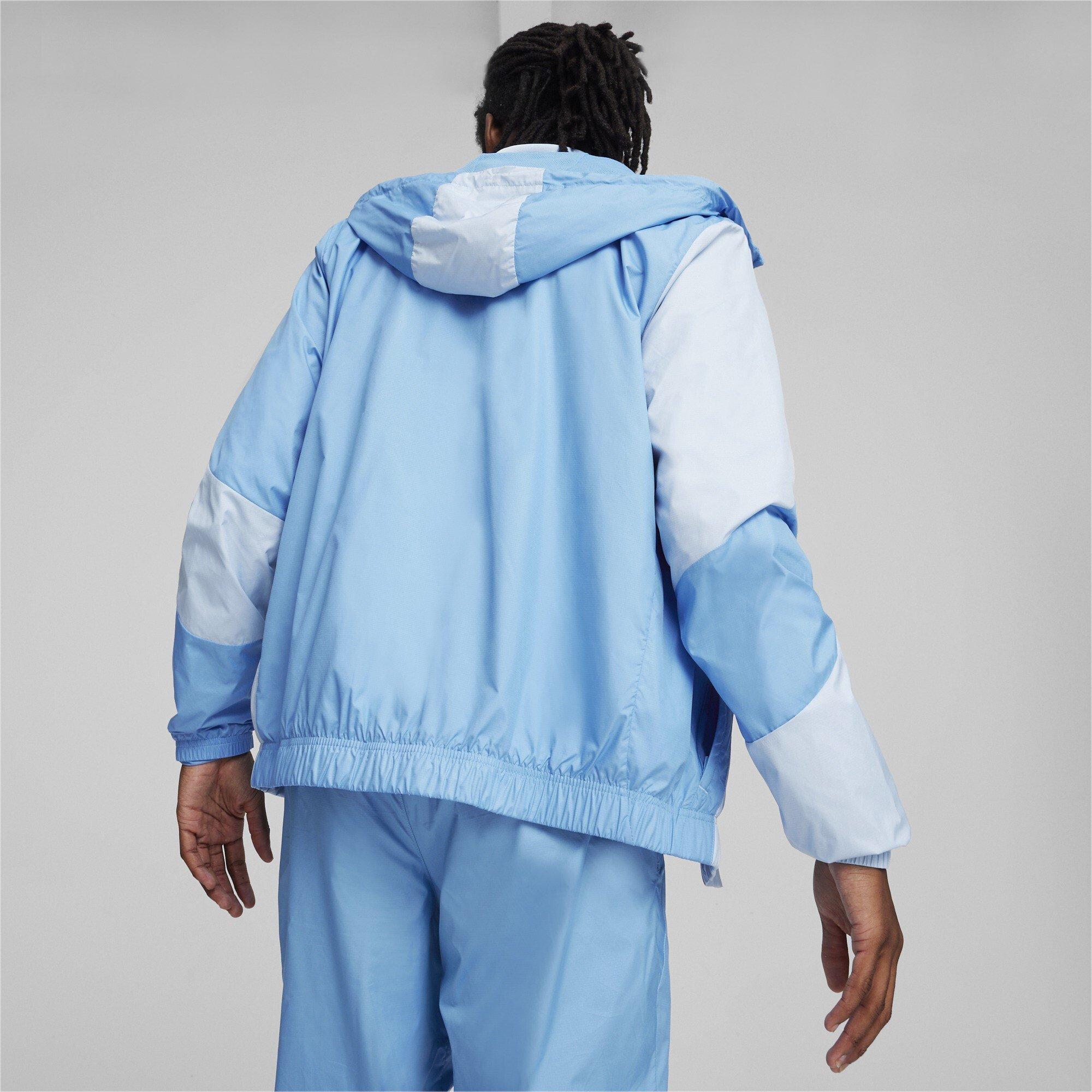 Blu/Argento - Puma - Manchester City Pre-Match Woven Jacket Adults - 5